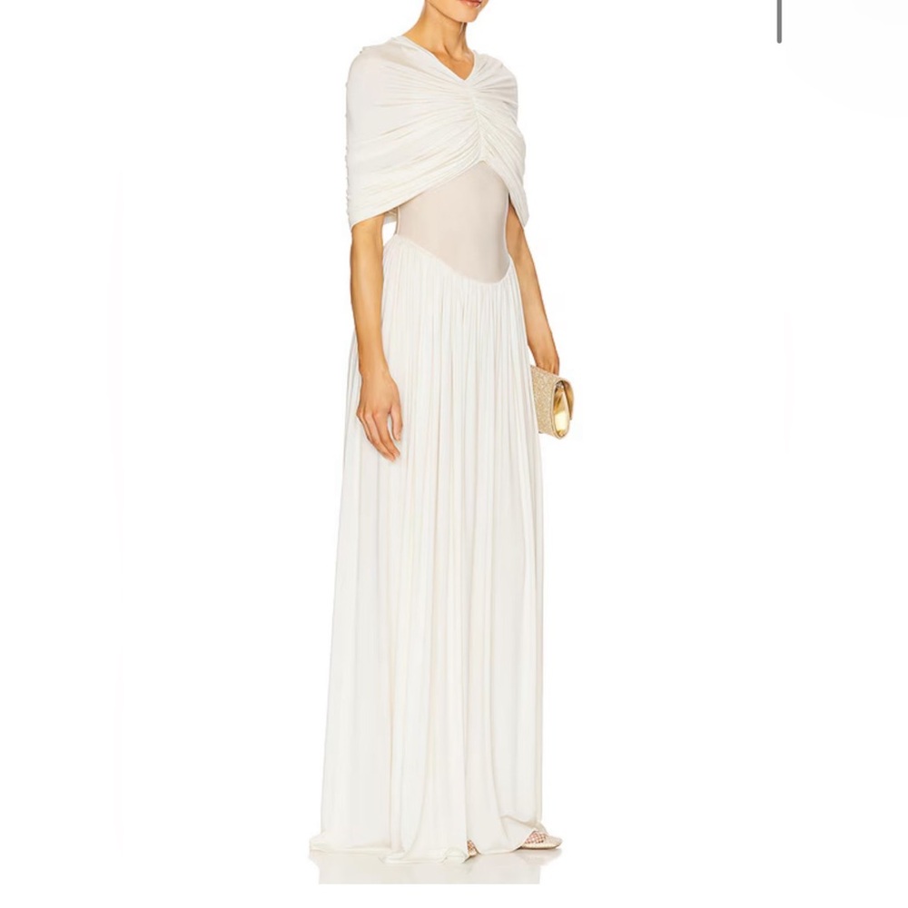 HELSA Philomena Jersey Dress in vanilla size S NWT - Picture 2 of 11